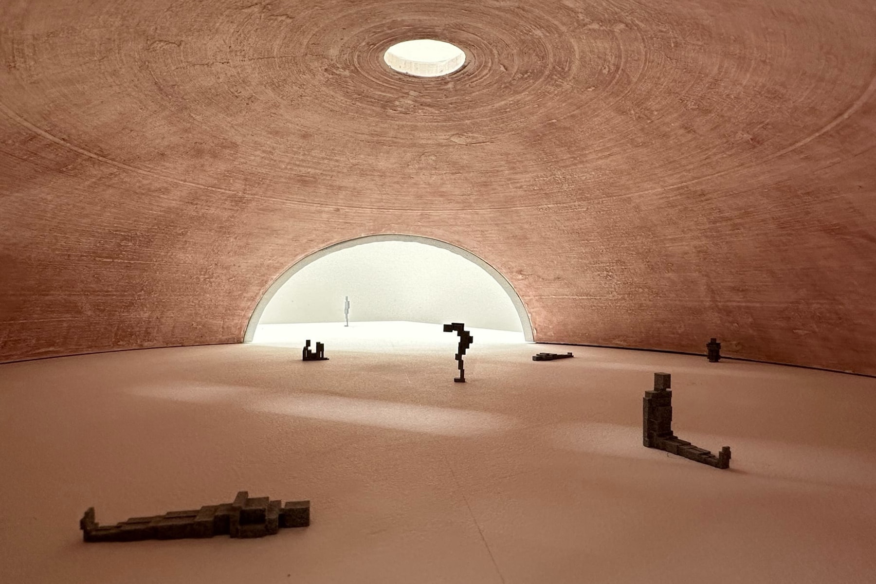 Antony Gormley Tadao Ando Ground Installation Museum SAN