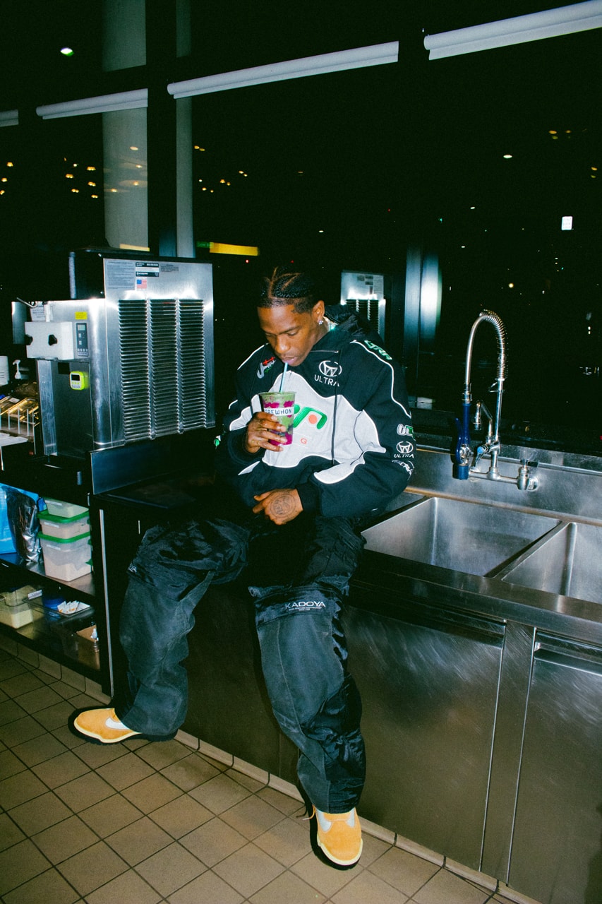 Travis Scott Gets His Own Erewhon Smoothie storm storm smoothie release info kylie jenner stormi collab drink price cactus jack don toliver sheck wes