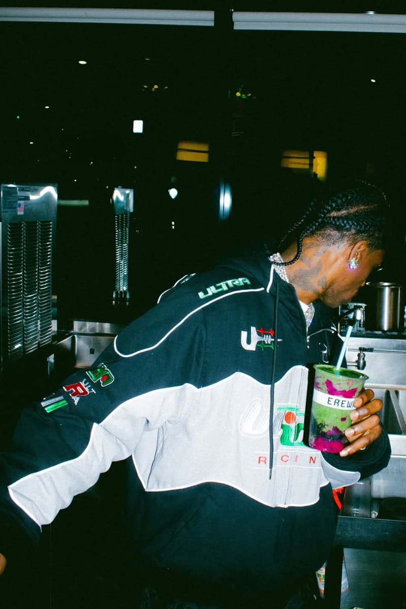 Travis Scott Gets His Own Erewhon Smoothie storm storm smoothie release info kylie jenner stormi collab drink price cactus jack don toliver sheck wes