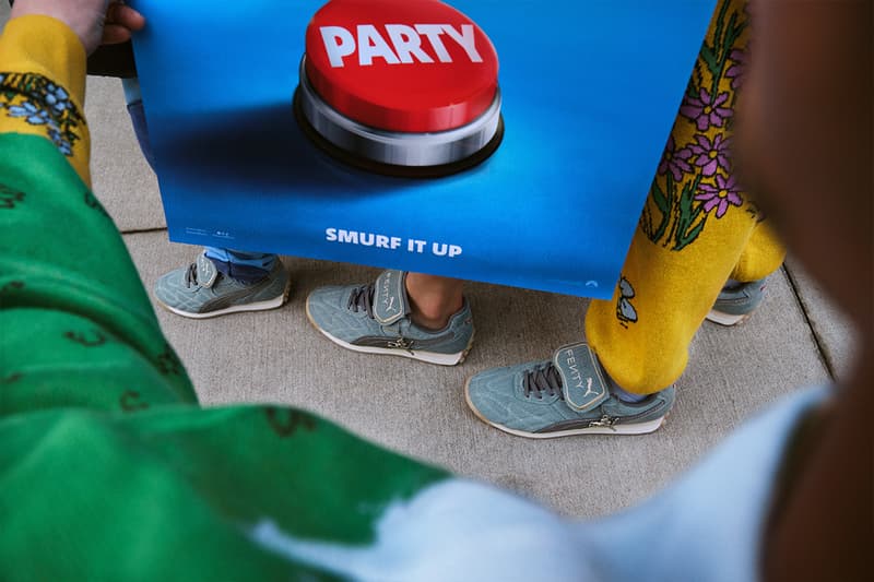 Fenty x PUMA Smurfs Collection Avanti sneaker 404149_01 Release Info