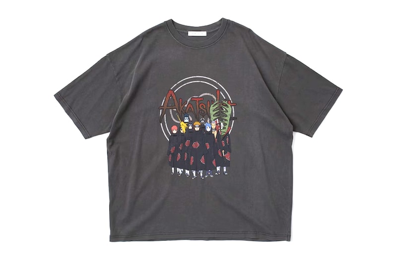 FREAK'S STORE Unveils 'Naruto: Shippuden' Collaborative Collection uchiha itachi akatsuki 