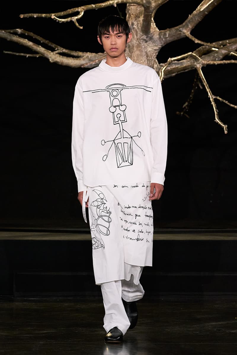P. Andrade SS26 Collection "The Tree is Your Spine" Paris Fashion Week