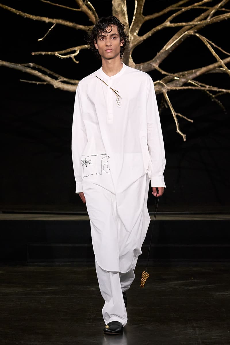 P. Andrade SS26 Collection "The Tree is Your Spine" Paris Fashion Week