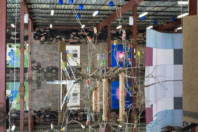 Sky High Farm Launches Inaugural Art Biennial Exhibition Germantown trees never end houses