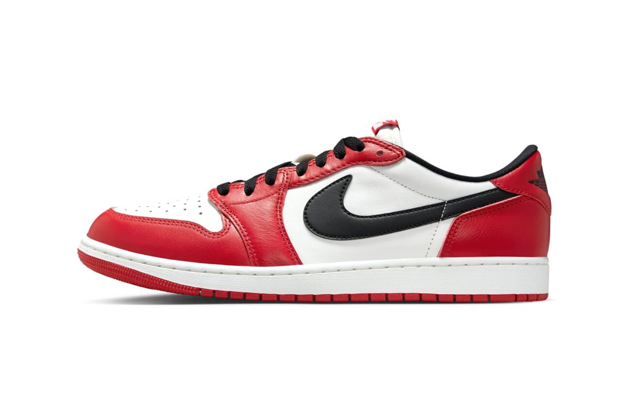 air michael jordan brand 1 low chicago fall 2025 release date info photos price store list buying guide black white muslin varsity red HQ6998-600