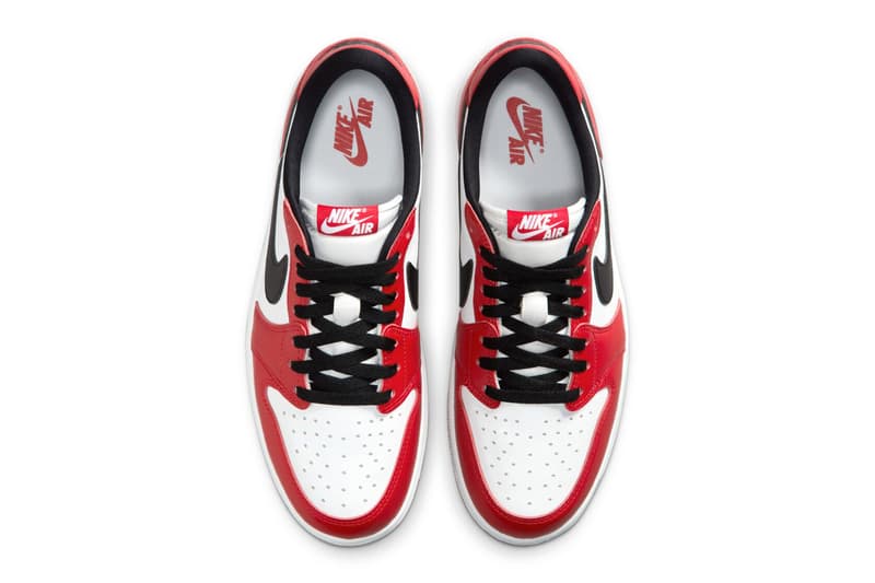 air michael jordan brand 1 low chicago fall 2025 release date info photos price store list buying guide black white muslin varsity red HQ6998-600