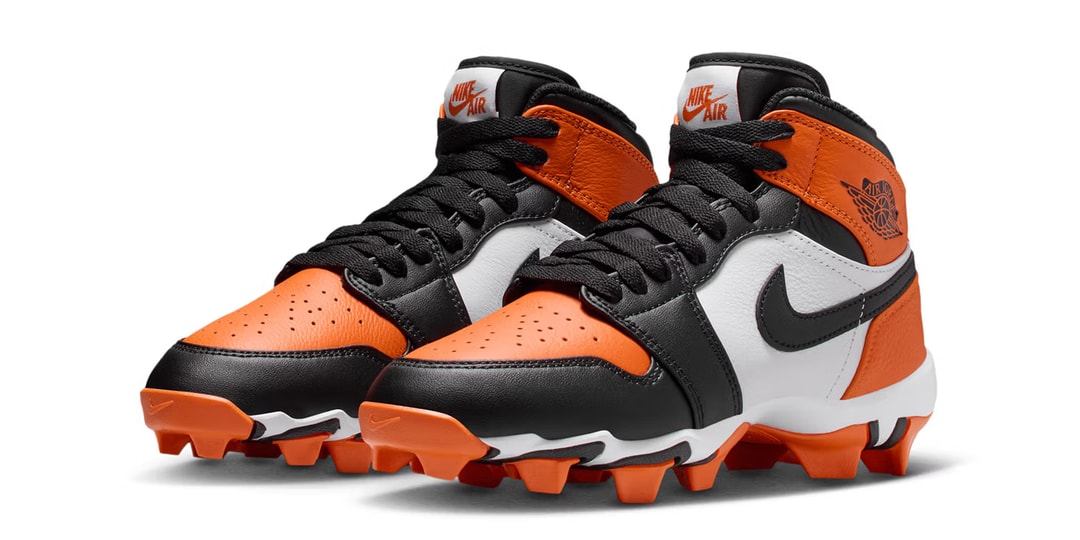 Air Jordan 1 Mid TD Cleat "Shattered Backboard" Has a Release Date
