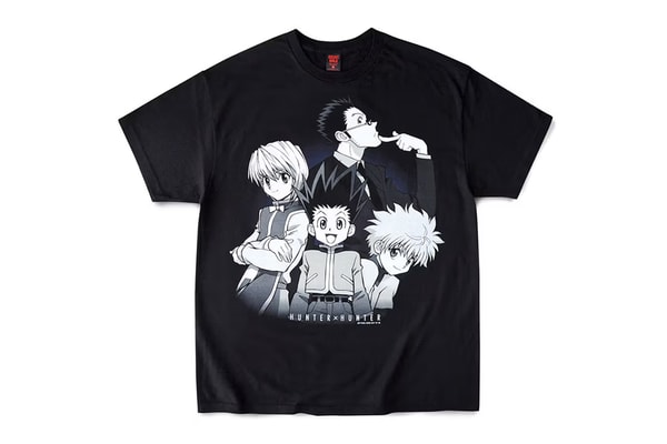 'HUNTERxHUNTER' x GEEKS RULE Graphic T-Shirt Collaboration Release Info Yoshihiro Togashi Gon Killua Kurapika Leorio