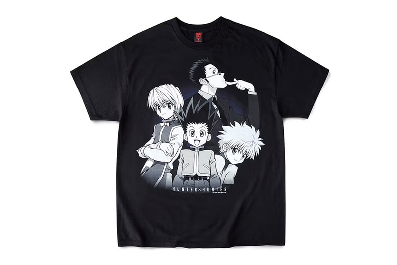 'HUNTERxHUNTER' x GEEKS RULE Graphic T-Shirt Collaboration Release Info Yoshihiro Togashi Gon Killua Kurapika Leorio