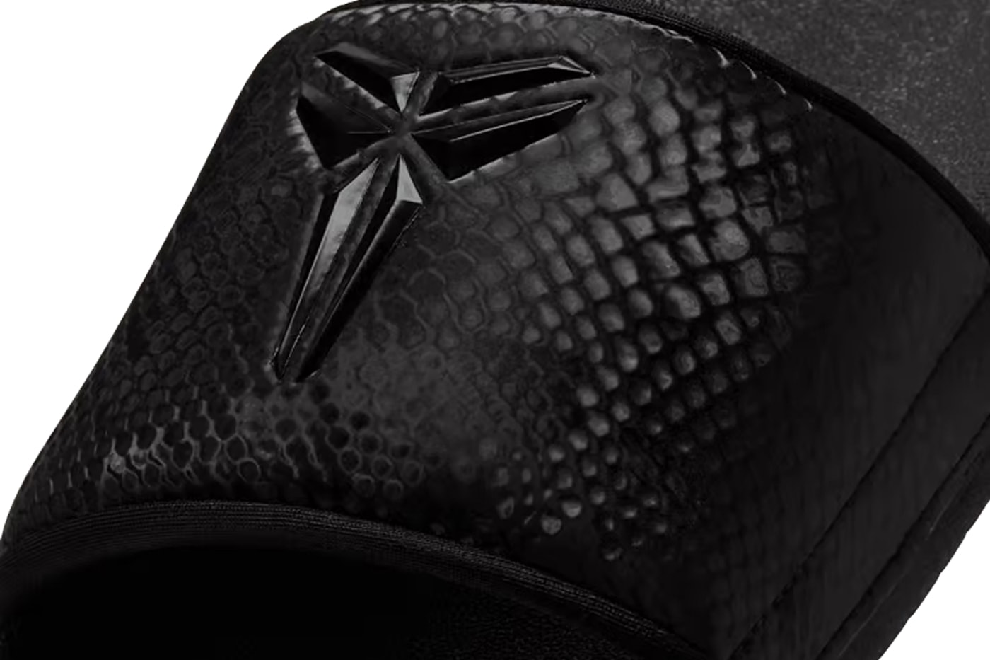 Kobe Bryant x Nike Offcourt Slides Slated to Return in "Triple Black" IF2870-001 mamba mentality sandals slides