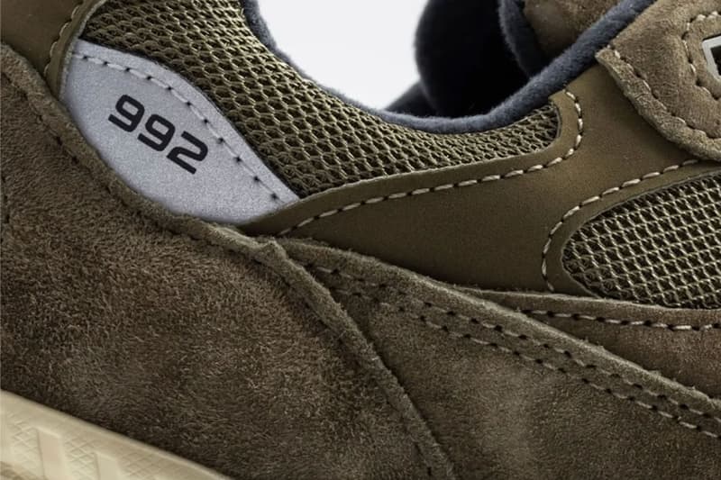 New Balance 992 Made in USA Dark Camo Release Info