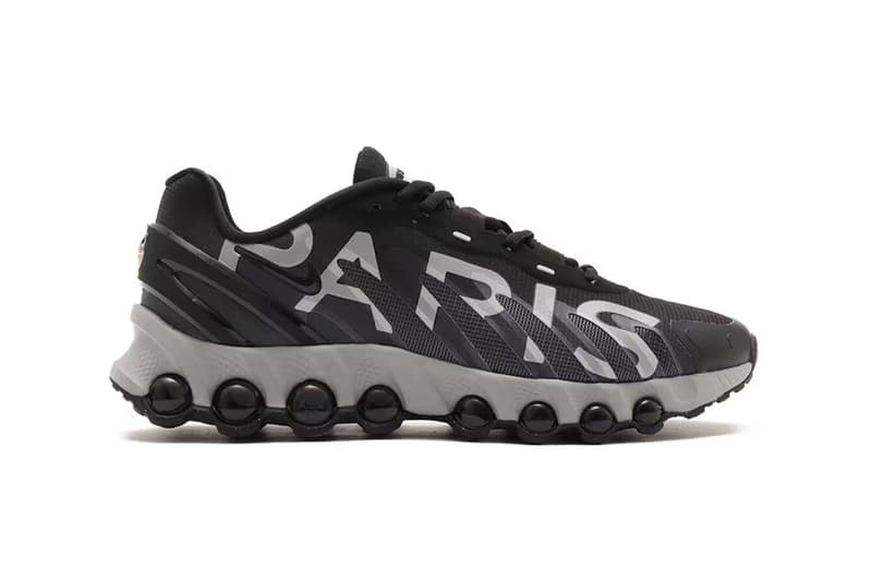 Official Look PSG x Nike Air Max DN8 IH2140-001 Black/Anthracite-Particle Grey-Black paris saint germain football club