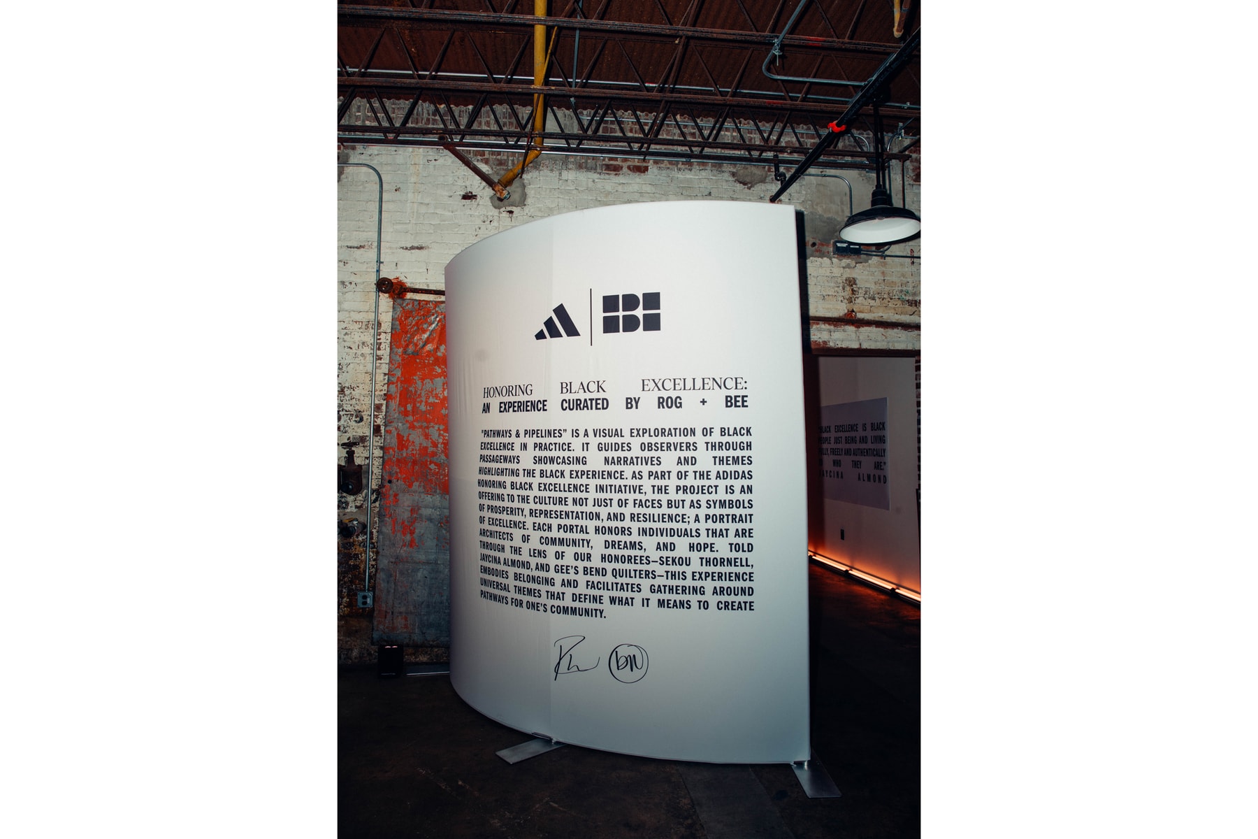 adidas Honoring Black Excellence Rog & Bee Walker Interview atlanta art artworks