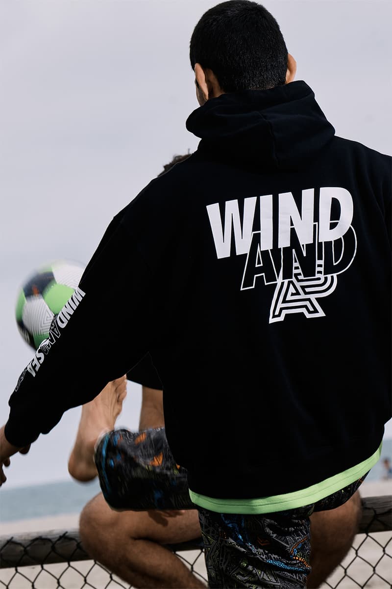 albino preto A P WIND AND SEA Collaboration collection Release Info