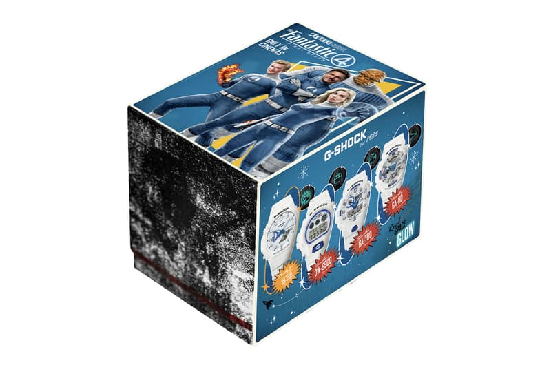 G-SHOCK x Marvel 'The Fantastic Four: First Steps' Collectors Gift Set GA-700HDS GA-110HDS GA-6900HDS GA-2100HDS Release Info