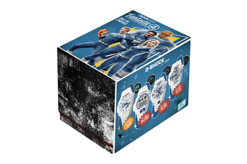 G-SHOCK x Marvel 'The Fantastic Four: First Steps' Collectors Gift Set GA-700HDS GA-110HDS GA-6900HDS GA-2100HDS Release Info