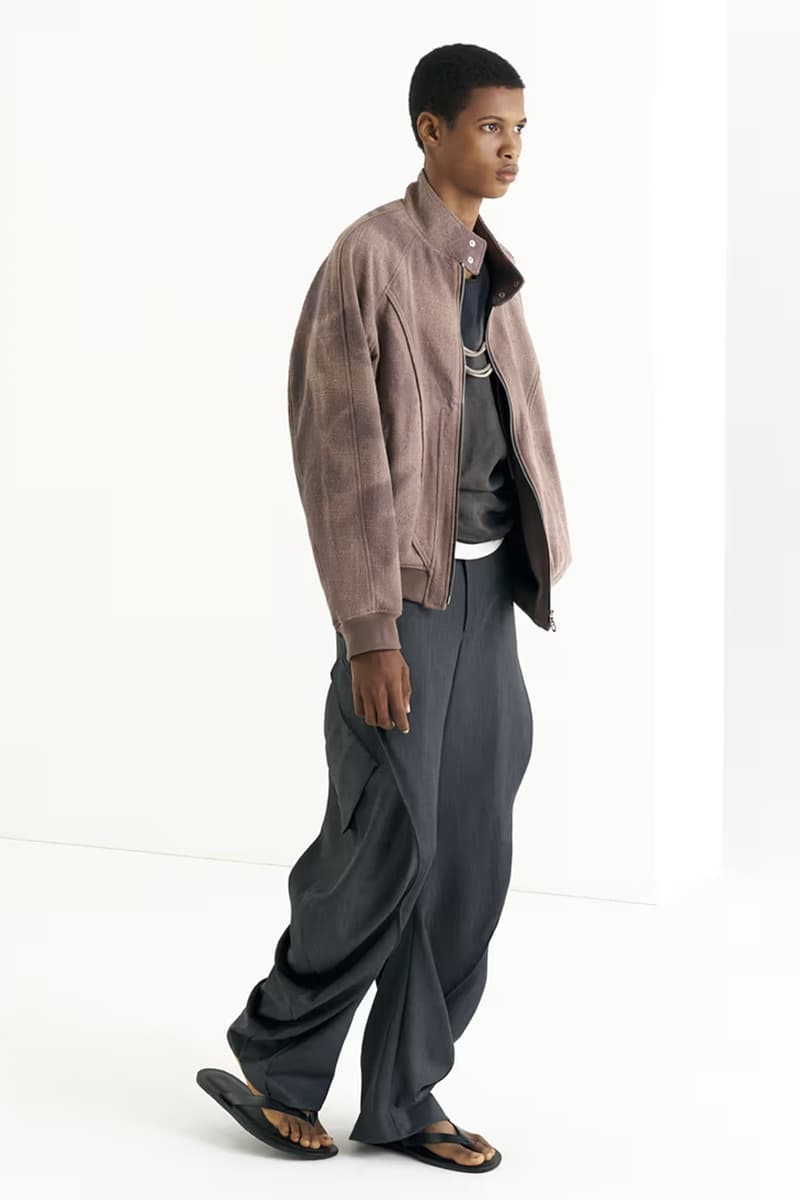 JiyongKim Spring/Summer 2026 Collection Lookbook Info Paris Fashion Week Alpha Industrie anorak jacket collaboration