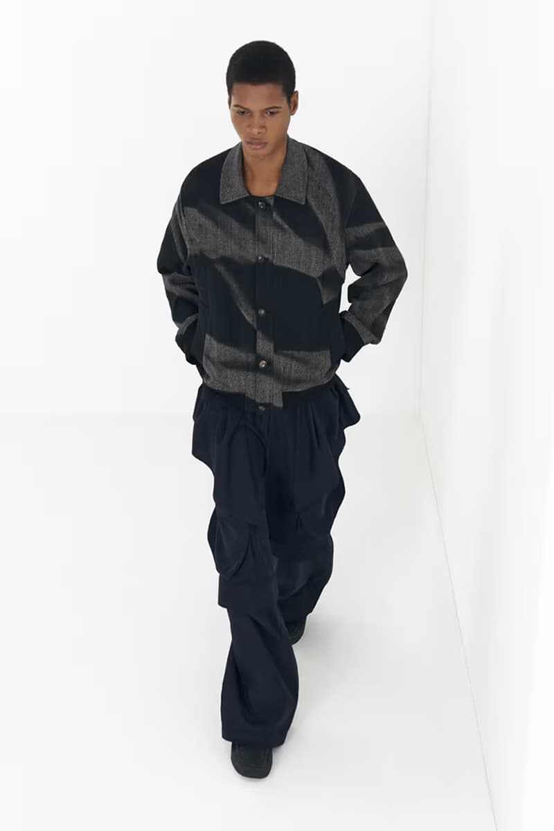 JiyongKim Spring/Summer 2026 Collection Lookbook Info Paris Fashion Week Alpha Industrie anorak jacket collaboration