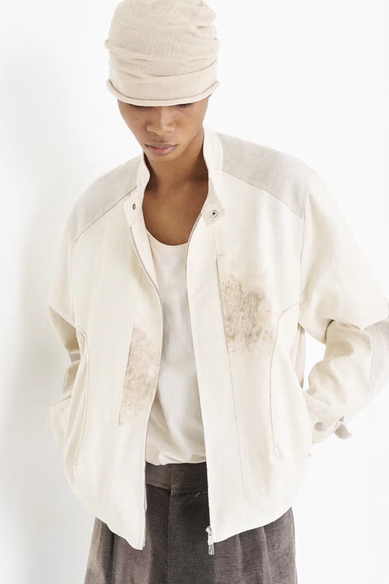 JiyongKim Spring/Summer 2026 Collection Lookbook Info Paris Fashion Week Alpha Industrie anorak jacket collaboration 