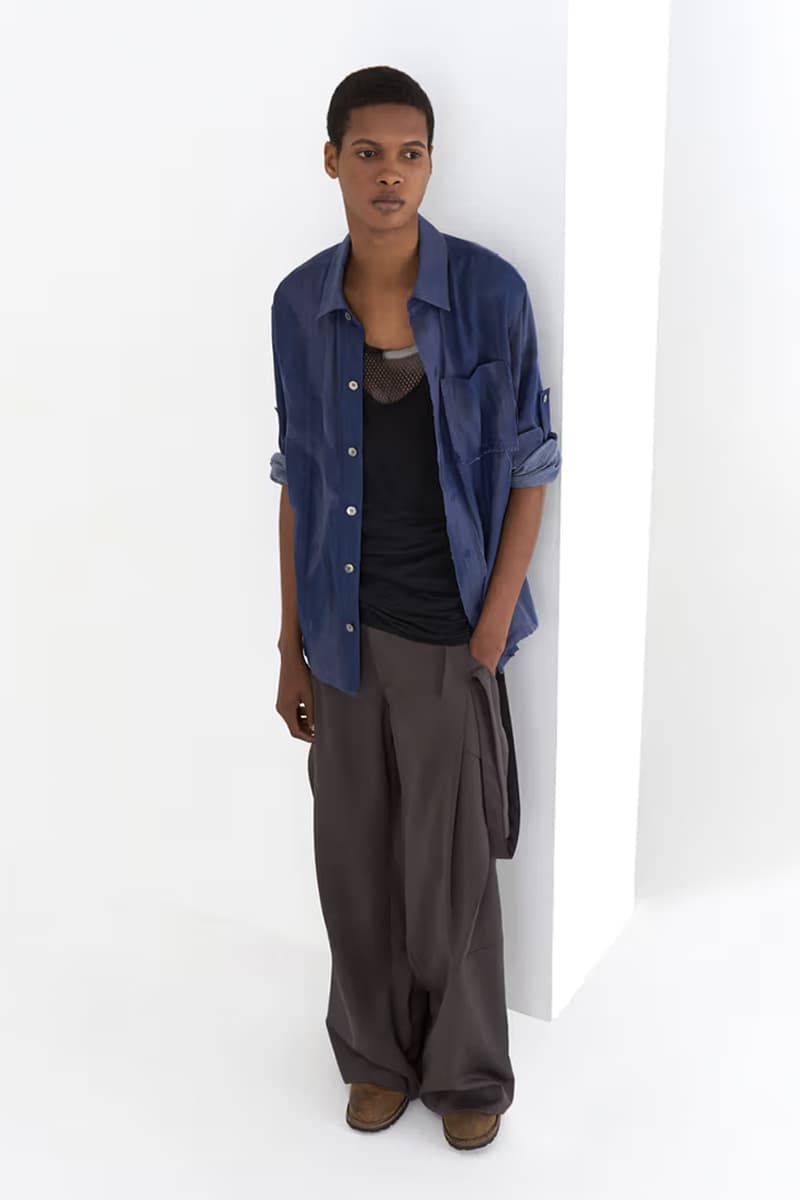 JiyongKim Spring/Summer 2026 Collection Lookbook Info Paris Fashion Week Alpha Industrie anorak jacket collaboration 