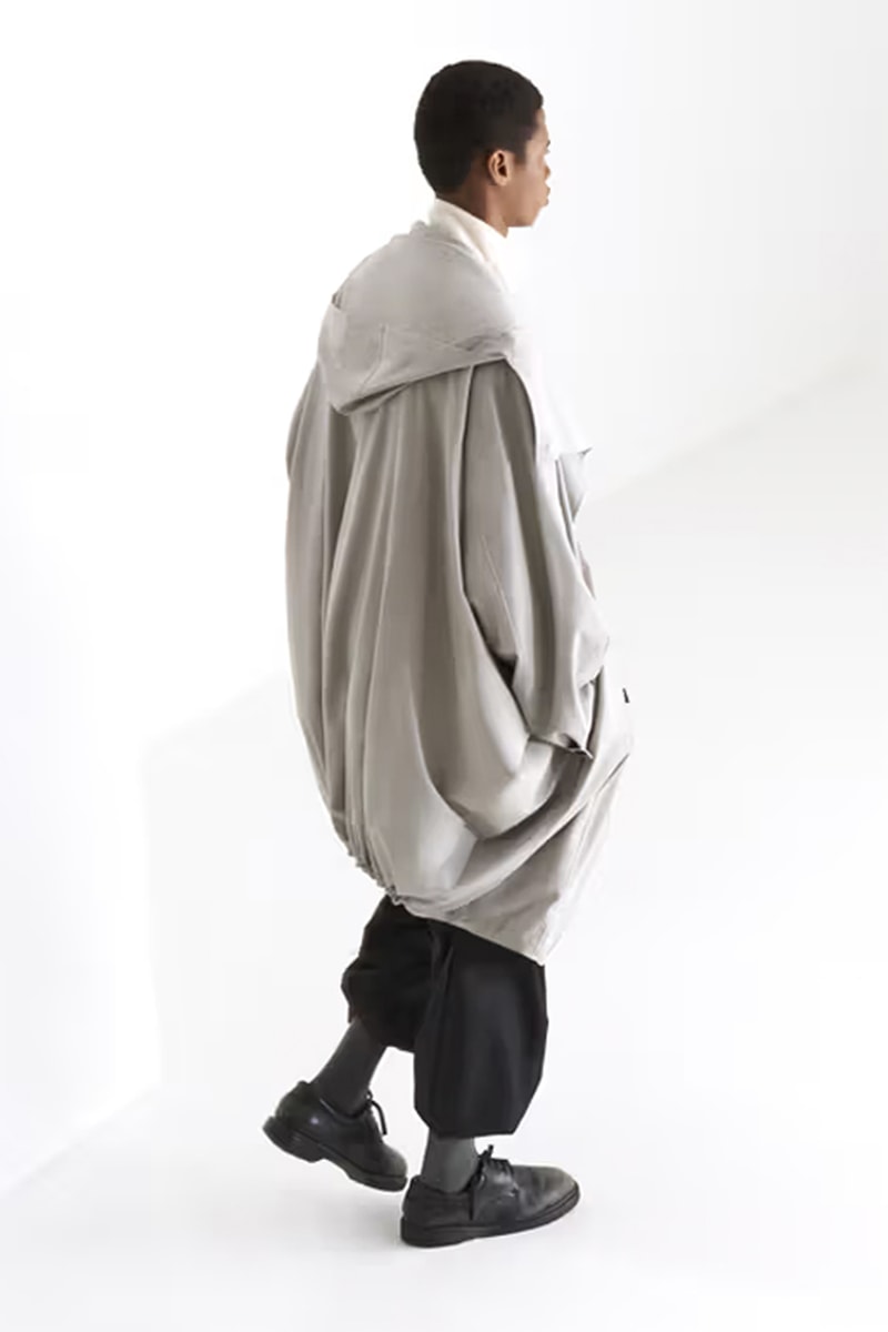 JiyongKim Spring/Summer 2026 Collection Lookbook Info Paris Fashion Week Alpha Industrie anorak jacket collaboration 