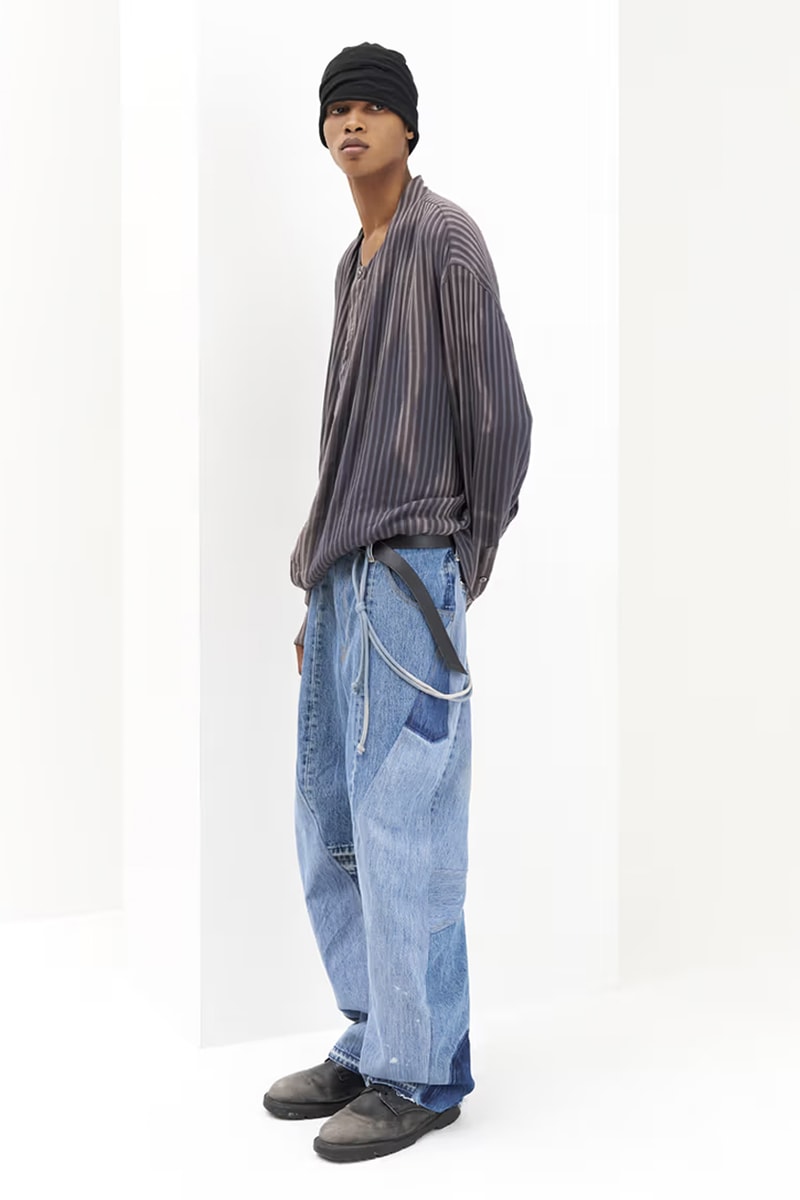 JiyongKim Spring/Summer 2026 Collection Lookbook Info Paris Fashion Week Alpha Industrie anorak jacket collaboration 