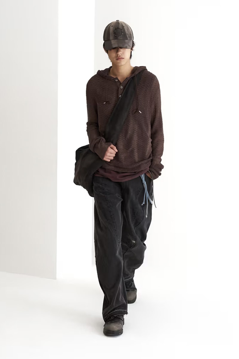 JiyongKim Spring/Summer 2026 Collection Lookbook Info Paris Fashion Week Alpha Industrie anorak jacket collaboration 