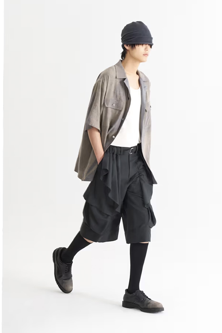 JiyongKim Spring/Summer 2026 Collection Lookbook Info Paris Fashion Week Alpha Industrie anorak jacket collaboration 