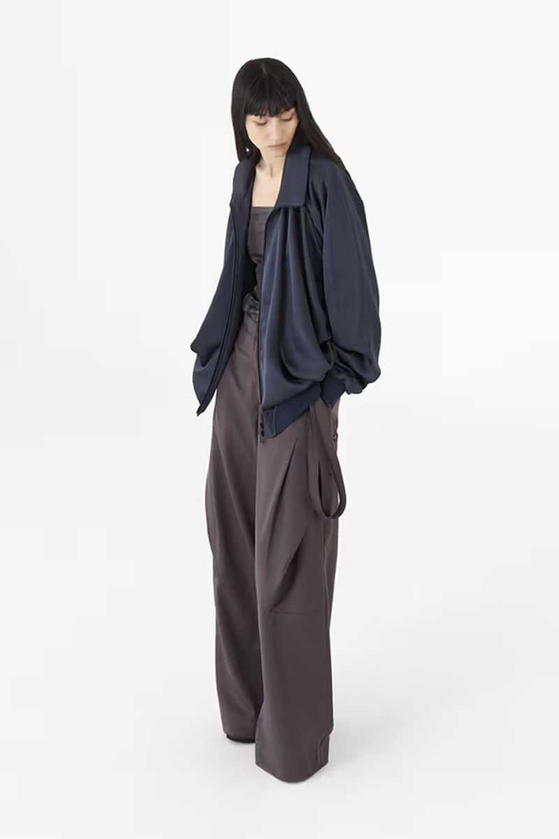 JiyongKim Spring/Summer 2026 Collection Lookbook Info Paris Fashion Week Alpha Industrie anorak jacket collaboration 