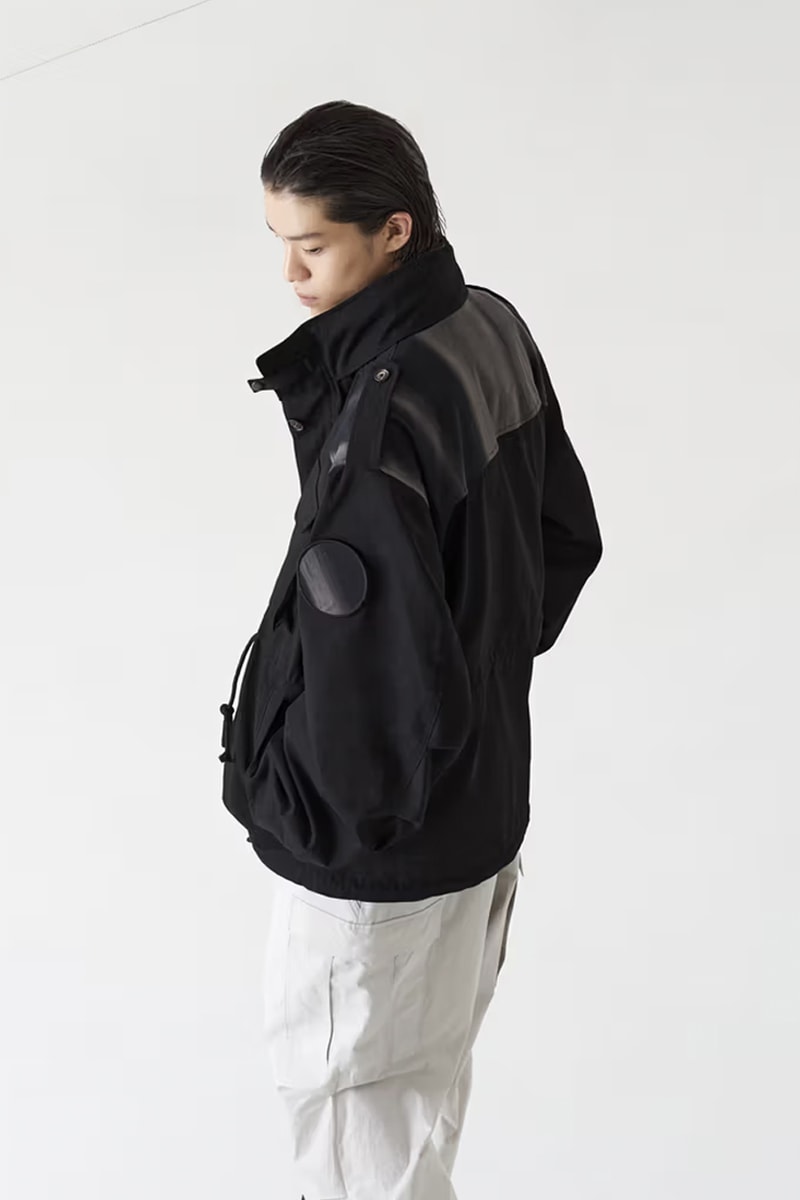JiyongKim Spring/Summer 2026 Collection Lookbook Info Paris Fashion Week Alpha Industrie anorak jacket collaboration 