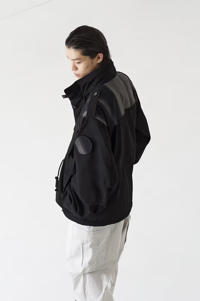 JiyongKim Spring/Summer 2026 Collection Lookbook Info Paris Fashion Week Alpha Industrie anorak jacket collaboration