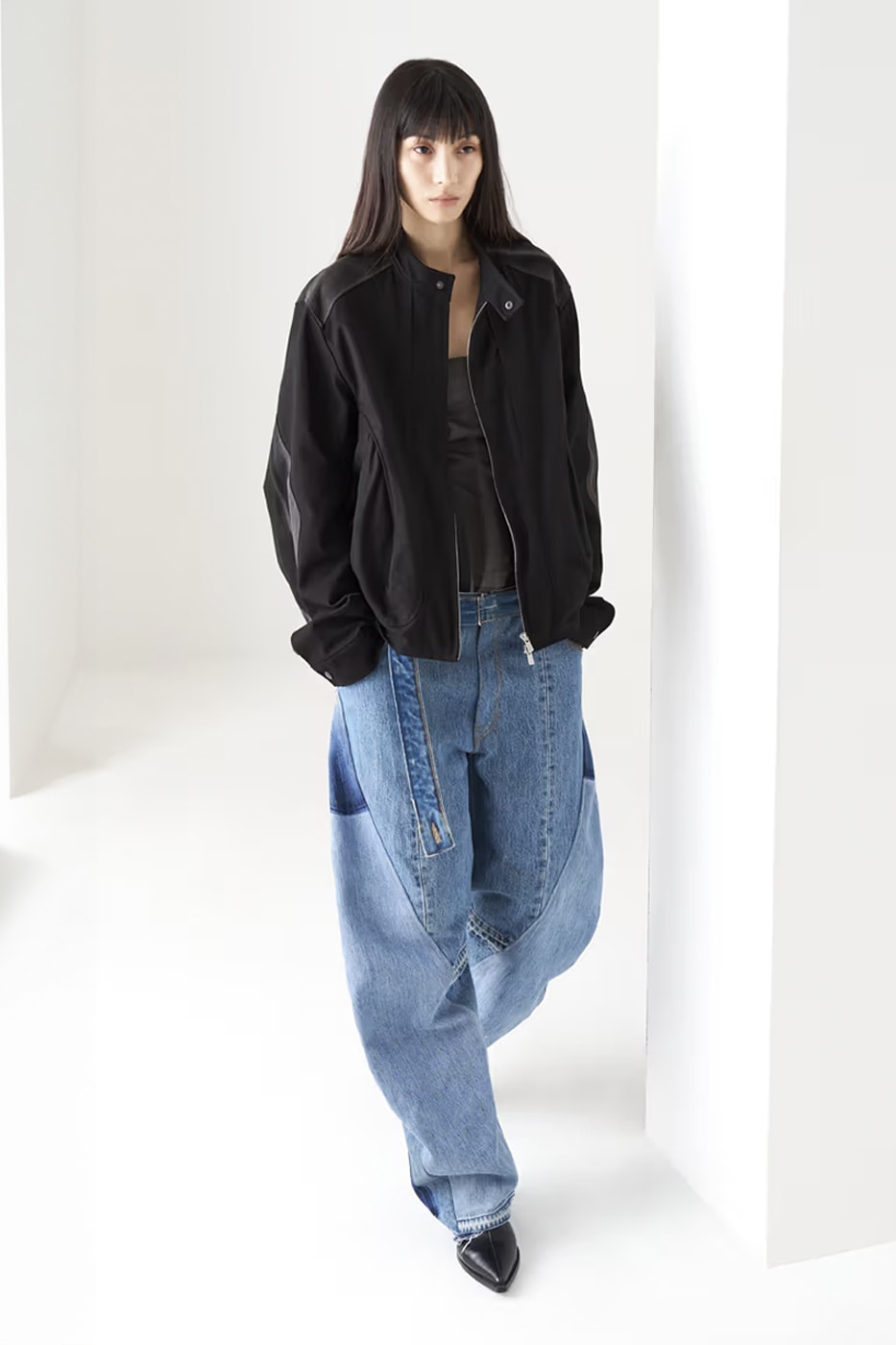 JiyongKim Spring/Summer 2026 Collection Lookbook Info Paris Fashion Week Alpha Industrie anorak jacket collaboration 