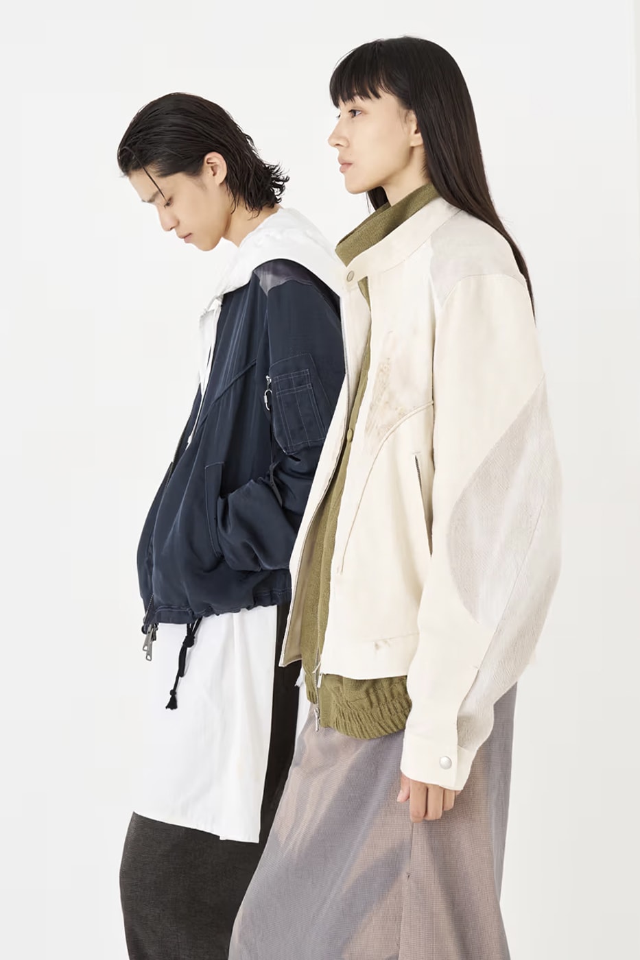JiyongKim Spring/Summer 2026 Collection Lookbook Info Paris Fashion Week Alpha Industrie anorak jacket collaboration 