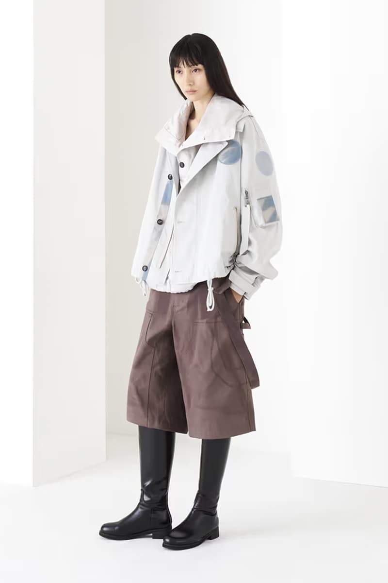 JiyongKim Spring/Summer 2026 Collection Lookbook Info Paris Fashion Week Alpha Industrie anorak jacket collaboration 