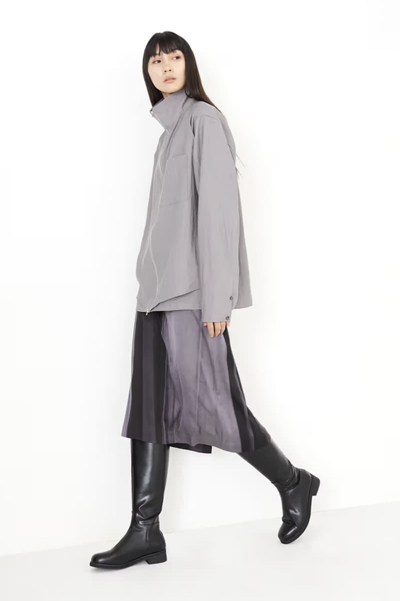 JiyongKim Spring/Summer 2026 Collection Lookbook Info Paris Fashion Week Alpha Industrie anorak jacket collaboration
