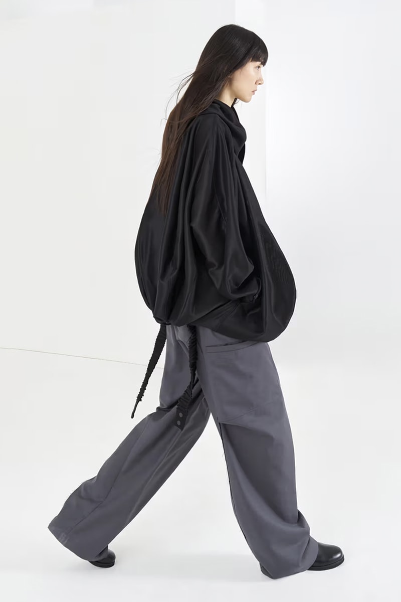 JiyongKim Spring/Summer 2026 Collection Lookbook Info Paris Fashion Week Alpha Industrie anorak jacket collaboration 