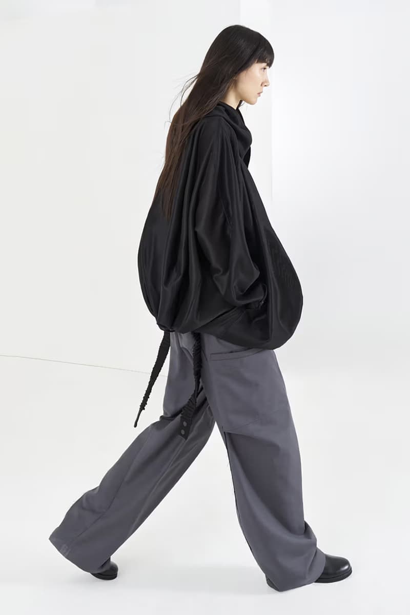 JiyongKim Spring/Summer 2026 Collection Lookbook Info Paris Fashion Week Alpha Industrie anorak jacket collaboration