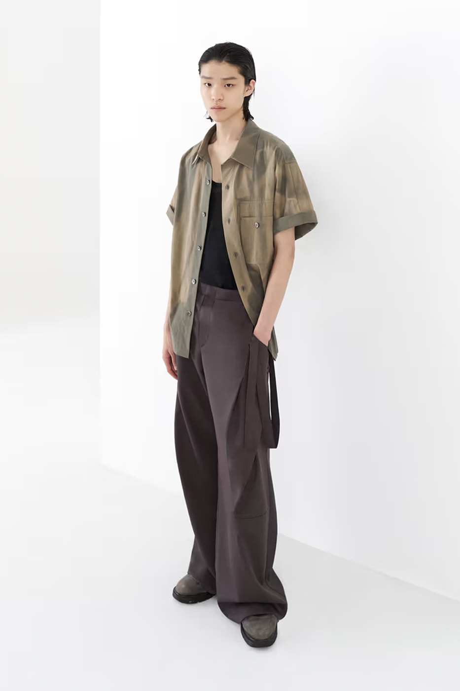 JiyongKim Spring/Summer 2026 Collection Lookbook Info Paris Fashion Week Alpha Industrie anorak jacket collaboration 