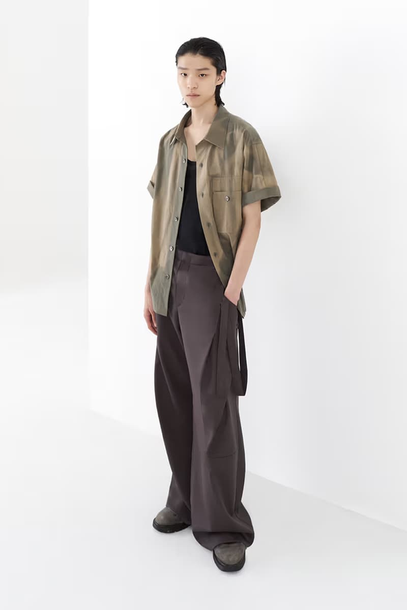 JiyongKim Spring/Summer 2026 Collection Lookbook Info Paris Fashion Week Alpha Industrie anorak jacket collaboration