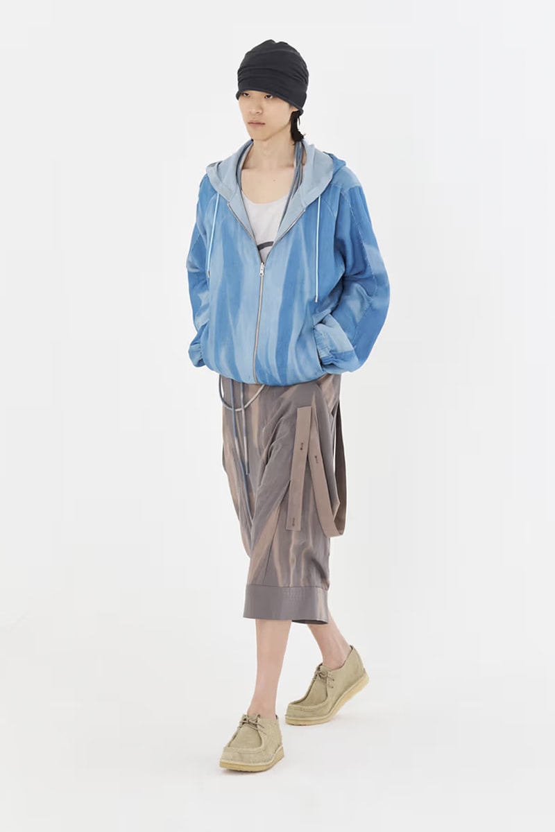 JiyongKim Spring/Summer 2026 Collection Lookbook Info Paris Fashion Week Alpha Industrie anorak jacket collaboration 