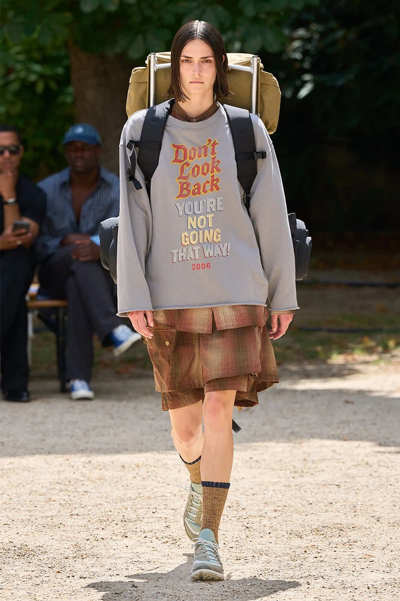 White Mountaineering Spring/Summer 2026 Paris Fashion Week fashion runway