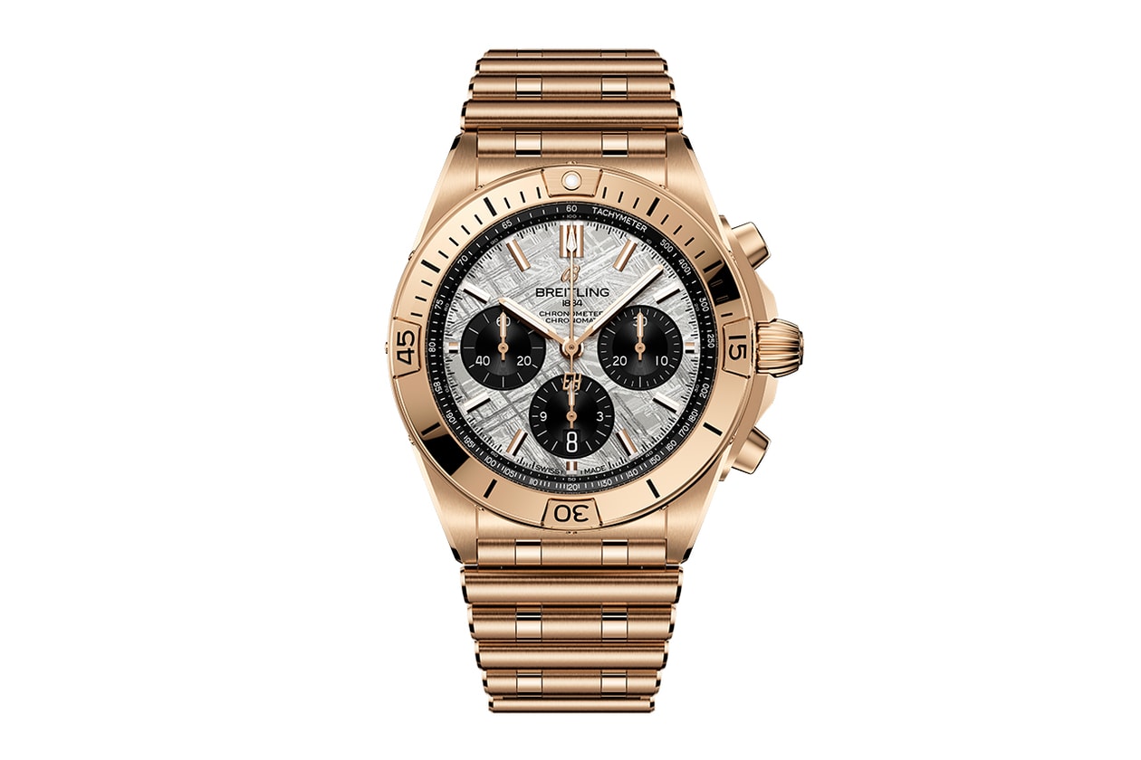 Erling Haaland 攜手 Breitling 推出全新隕石面盤 Chronomat 聯名錶款