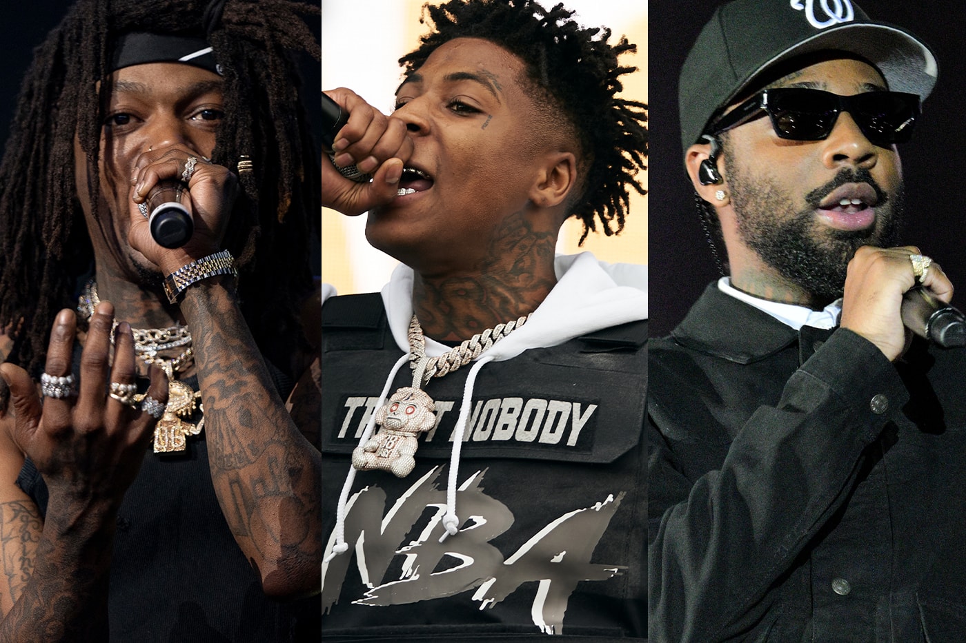 Things We Loved In Music This Week: July 4 new album single release info jid gdlu preluxe nba youngboy make america slide again god does like ugly travis scott erewhon smoothie cactus jack don toliver sheck wes clairo shelly brent faiyaz icon peter pan asap nast destroy lonely amg music chance the rapper smino lil wayne tree star line gallery mixtape project release date stream link spotify apple tidal youtube westside gunn saucony gunna justin bieber rza market warby parker collab wu tang