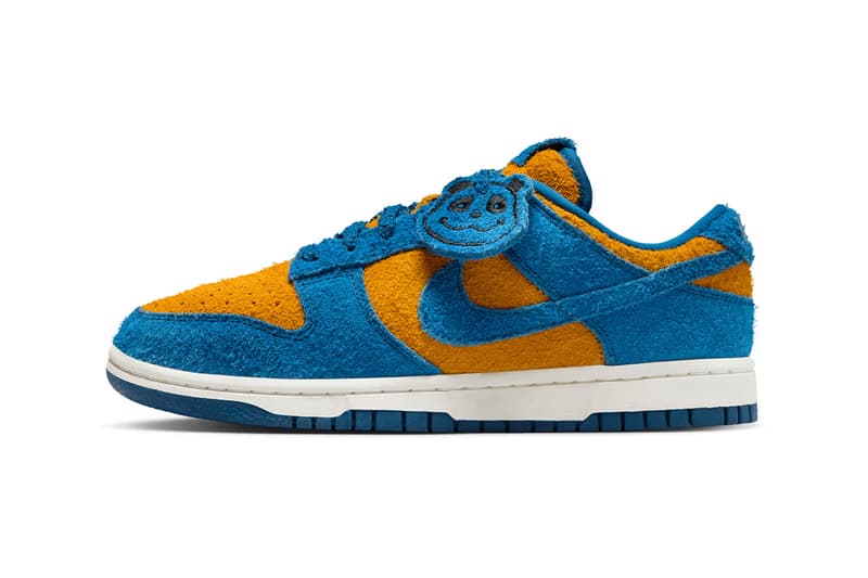 Nike Dunk Low Panda “Blue and Gold” IH7648-700 Release Info Yellow Ochre