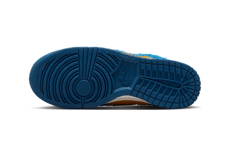 Nike Dunk Low Panda “Blue and Gold” IH7648-700 Release Info Yellow Ochre