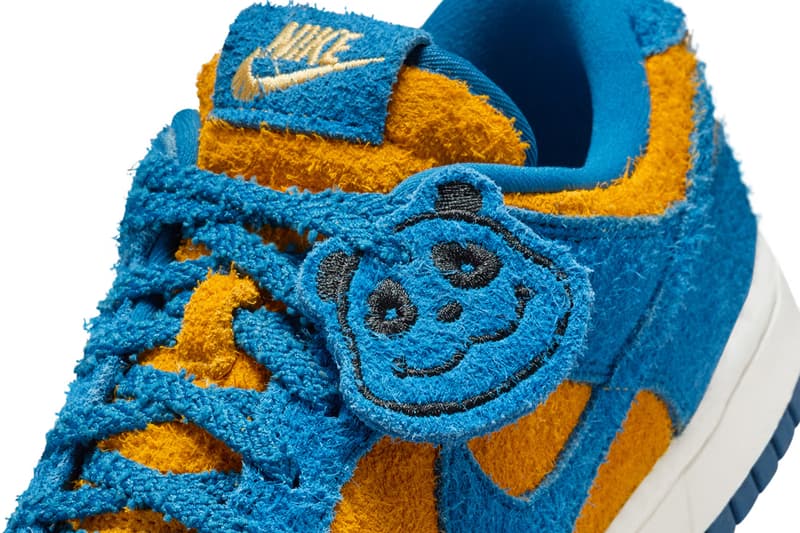Nike Dunk Low Panda “Blue and Gold” IH7648-700 Release Info Yellow Ochre