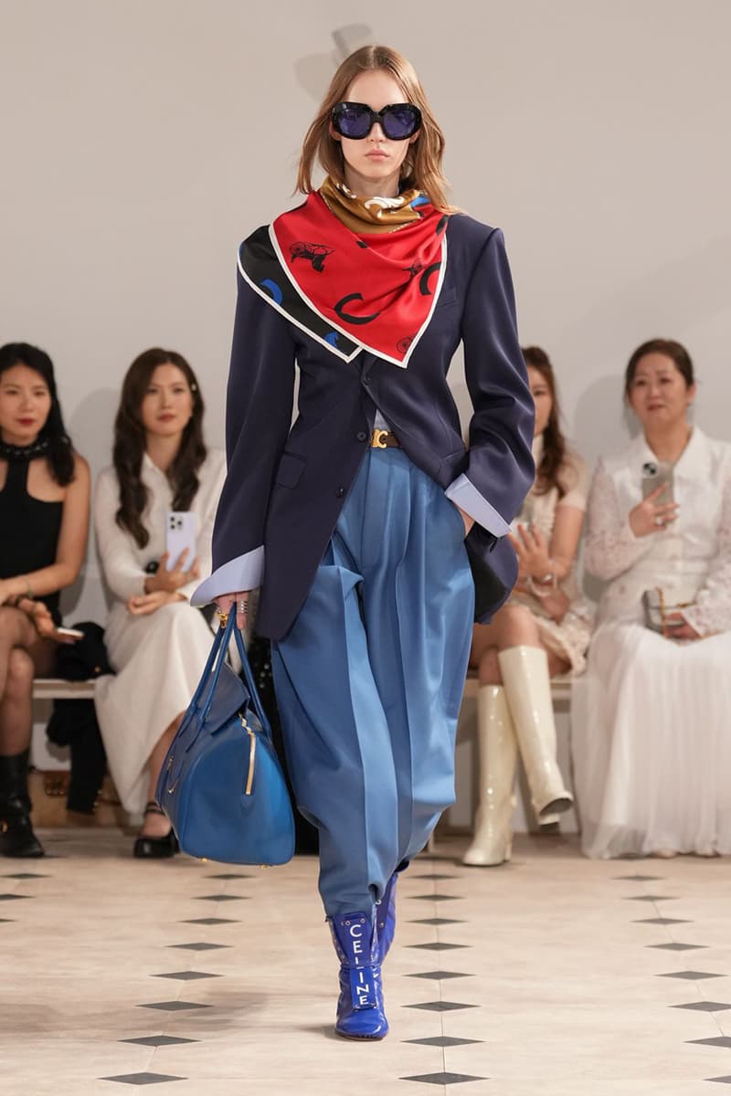 CELINE Spring/Summer 2026 Collection Michael Rider Debut Runway