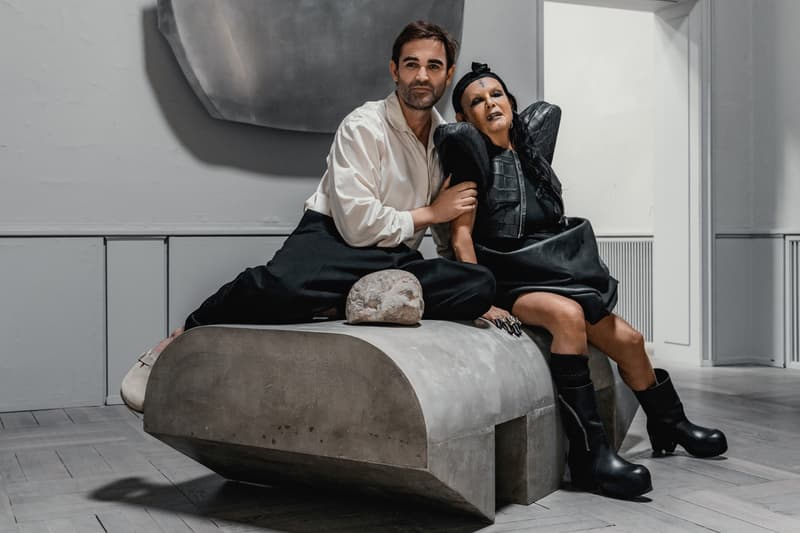 Michèle Lamy and Oliver Gustav Open Rick Owens Furniture Exhibition