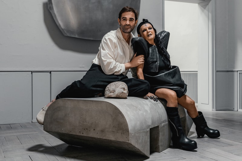 Michèle Lamy and Oliver Gustav Open Rick Owens Furniture Exhibition