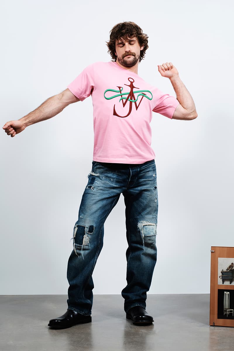 JW Anderson Resort Spring 2026 Collection Lookbook Jonathan Anderson Charles Rennie Mackintosh Akiko Hirai Murano glassware Postcard Teas